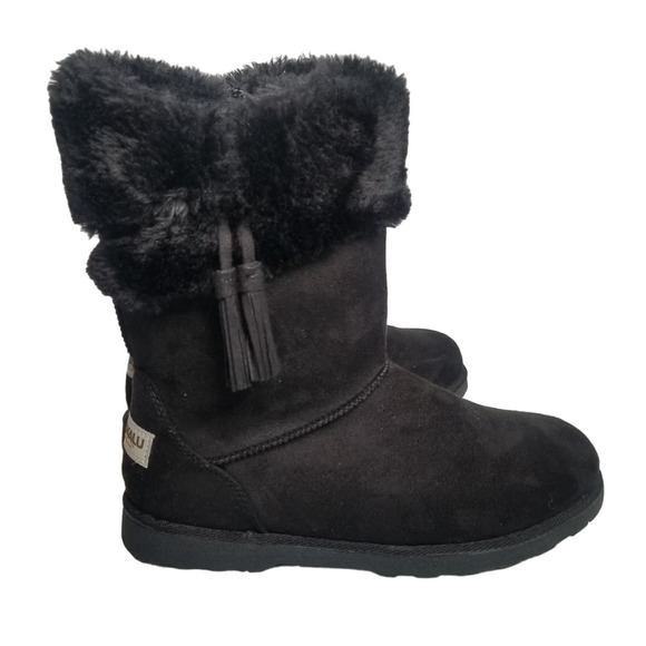 Makalu Iceland Winter Boots, Women's Size 5 Black - Picture 1 of 9